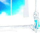 横顔✩.*˚温かみのあるデジタルイラスト描きます 伝えたいことや表現したいことなどを作品の中に込めます✩.*˚ イメージ6