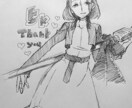 ボールペン画で幅広くイラストのご依頼お受け致します 元アバターイラストの従事者だった在宅ワーカー イメージ2
