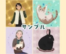 リッチで目立つ！用途に合わせたイラストお描きします ノベルティー、SNSのアイコンにも！ イメージ5