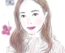 大人な•キレイめ似顔絵作成します お写真をもとにやわらかく上品な雰囲気の似顔絵をお描きします イメージ8