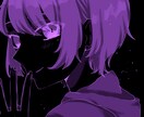 SNSのアイコン等のイラストを制作しております 星空を詰めた宝石のようなイラスト イメージ4