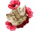お洒落なペット・動物のイラストお描きします アイコン・肖像画・グッズ制作などに／商用オプション対応 イメージ2