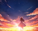 綺麗な星空のイラストを描きます 様々なところで使える星空メインのイラストを描きます。 イメージ9