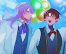 9月末まで割引！オリキャラ描きます TRPGやIRIAM立ち絵／可愛い1枚絵等 イメージ3