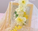 オーダーメイドのフラワーイヤーカフお作りします ウェディングブーケとおそろいのお花でもお作り出来ます イメージ3