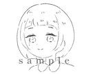 商用利用可能なイラスト販売します シンプルな女の子のイラストです。 イメージ1