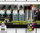 店頭什器・定番エンド棚の3Dパース作成します 流通・ゴンドラ規格寸法に準拠！バイヤー商談用パースを特急作成 イメージ4