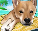 似てて可愛いペットの似顔絵お描きします 作画アイテムオプション料金なし！ イメージ5