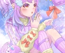 なんでも擬人化してイラスト描きます 動物以外も〇可愛い女の子イラストを世界観と共に制作します イメージ3