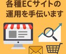 各種ECサイトの運用を手伝います ECサイトの画像、コピー、SEO対策をサポートします。 イメージ1