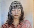 手描きの人物画を描きます 手描き感を出しつつリアルなタッチで似顔絵などを描きます。 イメージ1