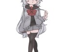 アイコン・立ち絵・メセカ描きます SNSアイコンや全身立ち絵まで！メセカデザイン経験アリ⟡ イメージ4