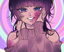 イラスト作成いたします SNSアイコン･サムネイル･1枚絵等のイラスト作成致します！ イメージ3