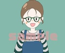 SNSなどのアイコン作成します ゆるっとシンプルなイラストです。 イメージ3