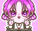 可愛い正面画イラスト描きます 貴方だけの可愛くポップなアイコン作ります！ イメージ3