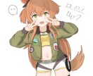 アイコン、オリキャライラストお描きします 1週間以内の早い納品が可能!! イメージ1