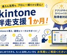 kintone作成の伴走支援します アプリデザインスペシャリスト資格保有者が1ヶ月支援します！ イメージ1