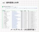 ホームページ制作会社の制作済み営業リスト提供します 【クーポンあり】フォロー＆お気に入り イメージ6