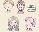 似顔絵orオリジナルのイラスト幅広く作成いたします AIやテンプレートではない、あなただけのアイコン制作 イメージ1