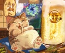 ゆるっと可愛い動物デザイン描きます SNSアイコン・配信の挿絵ペットのお写真からでもOKです。 イメージ2