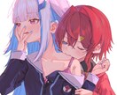 かわいすぎるアイコン・ヘッダー描きます 安価で超美麗でSNS映えするイラストを求めている方におすすめ イメージ3