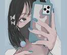 6000円で綺麗な女性（女の子）イラストを描きます 厚塗りと綺麗な線画により、女性の美しさを表現します！ イメージ3