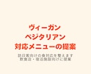 インバウンドに対応したメニュー提案を行います ヴィーガンやベジタリアンオプションなど イメージ1