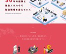 大手企業のサイトも手がける！プロがサイト制作します お客様の視点からも柔軟に対応、ヒアリングを重視します！ イメージ2