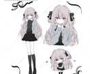 キュートでダークな詰め込みイラスト制作いたします 可愛いだけじゃ、物足りないあなたへ。 イメージ3