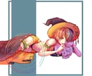お手元のキャラクターを全身イラストで描きます 武器・アクションポーズ対応！商用利用OK！ イメージ7