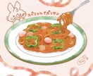 メニュー作成も可！かわいい食べ物イラスト描きます 挿絵やグッズイラストにしてもかわいい優しい雰囲気が得意です イメージ4