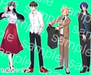 TPPG等に使用頂ける立ち絵作成致します TRPGセッションに彩りと臨場感を イメージ2