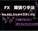 FX勝てる【順張りの手法】教えします 初心者でもできる！私が勝てるきっかけとなった手法！！ イメージ1