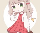 SNSやブログに♡ミニキャラ描きます デフォルメイラスト！商用利用OK イメージ4