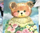 オイルパステルでかわいい絵を描きます 【サイズ相談可】【ラフ1回OK】 イメージ2