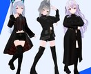 VRchat向けフルスクラッチ衣装製作します あなたのオリジナル衣装をblenderで作成します！ イメージ2
