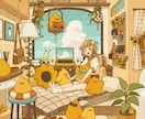 生き生きとした魅力のある一枚絵を描きます MVイラスト、サムネイル、配信背景、記念イラスト等 イメージ1