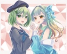 初出品！貴方だけの立ち絵を描きます SNSや配信に使用できるイラスト、立ち絵、アイコン等 イメージ4