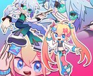 カートゥン系イラスト描きます 抜群に目立つ！他にはないイラストを提供します！ イメージ2