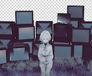 商用◎動画歌詞入れ◎MV一枚絵イラスト描きます 表情差分、背景透過素材、パーツ分けも対応可能 イメージ2