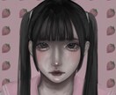 厚塗りで、あなたの世界観を描きます きらきらしたイラストから病みを抱えた女の子まで対応可能です！ イメージ4