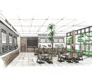 プロのクオリティ！手描きの建築パースを作成します 手描きならではの暖か味のあるタッチで、「想い」をカタチに！ イメージ8