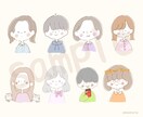 ゆるふわイラストのアイコンを制作します 商用OK！あなたのSNSに優しいイメージをプラスしませんか？ イメージ2