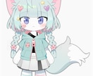 Live2D用のパーツ分けイラストを制作します 貴方だけの可愛い子をお届けします！ イメージ4