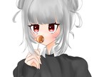 1000で2枚可愛い女の子のイラストを描きますます 思わず見惚れてしまうようなイラストを描きます！ イメージ8