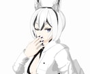 VRChat・Vtuberモデルを作成いたします 有名キャラ・イラストの合体デザインも作成・依頼できます！ イメージ9