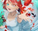 男女問わず/キャラクターイラスト描きます /可愛い系・かっこいい系でも！ イメージ1