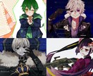 アイコン・歌ってみた イラスト全般お描きします ❁立ち絵・ミニキャラ・YouTubeヘッダー対応可能❁ イメージ4