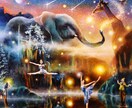 御祝いの絵や表紙絵などアナログ絵画を油絵で描きます 表紙絵／音楽ジャケット／商品ラベル／御祝いの絵／贈り物など イメージ2