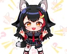 色彩が美しいSDミニキャライラスト制作します グッズ制作・VTuber・企業案件もお気軽にご相談ください！ イメージ2